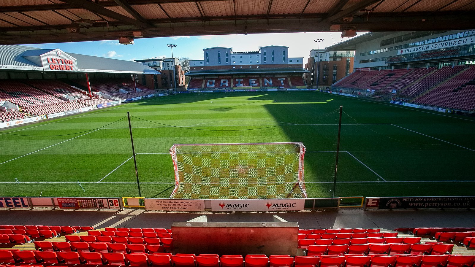 View from North Stand